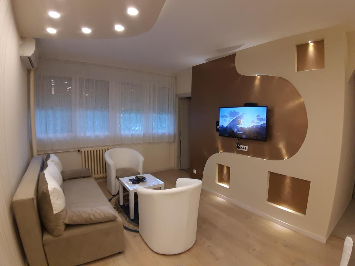 Ferienwohnung Danube Blue 2 Belgrad Exterior foto